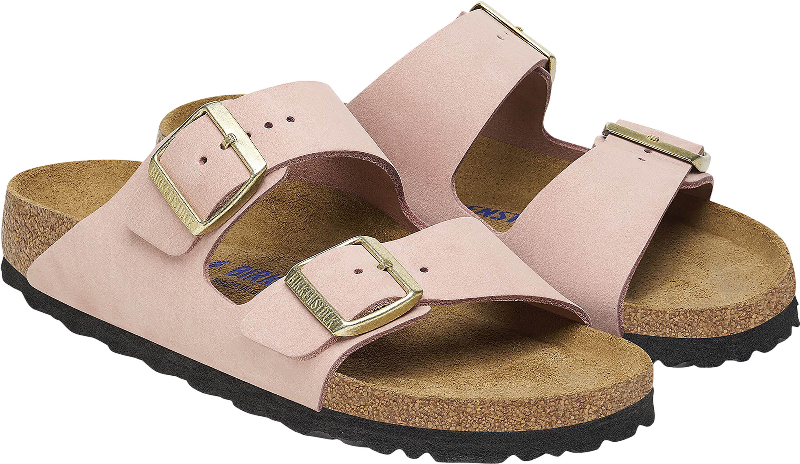Product gallery image number 4 for product Arizona Soft Footbed Nubuck Leather Sandals - Women's