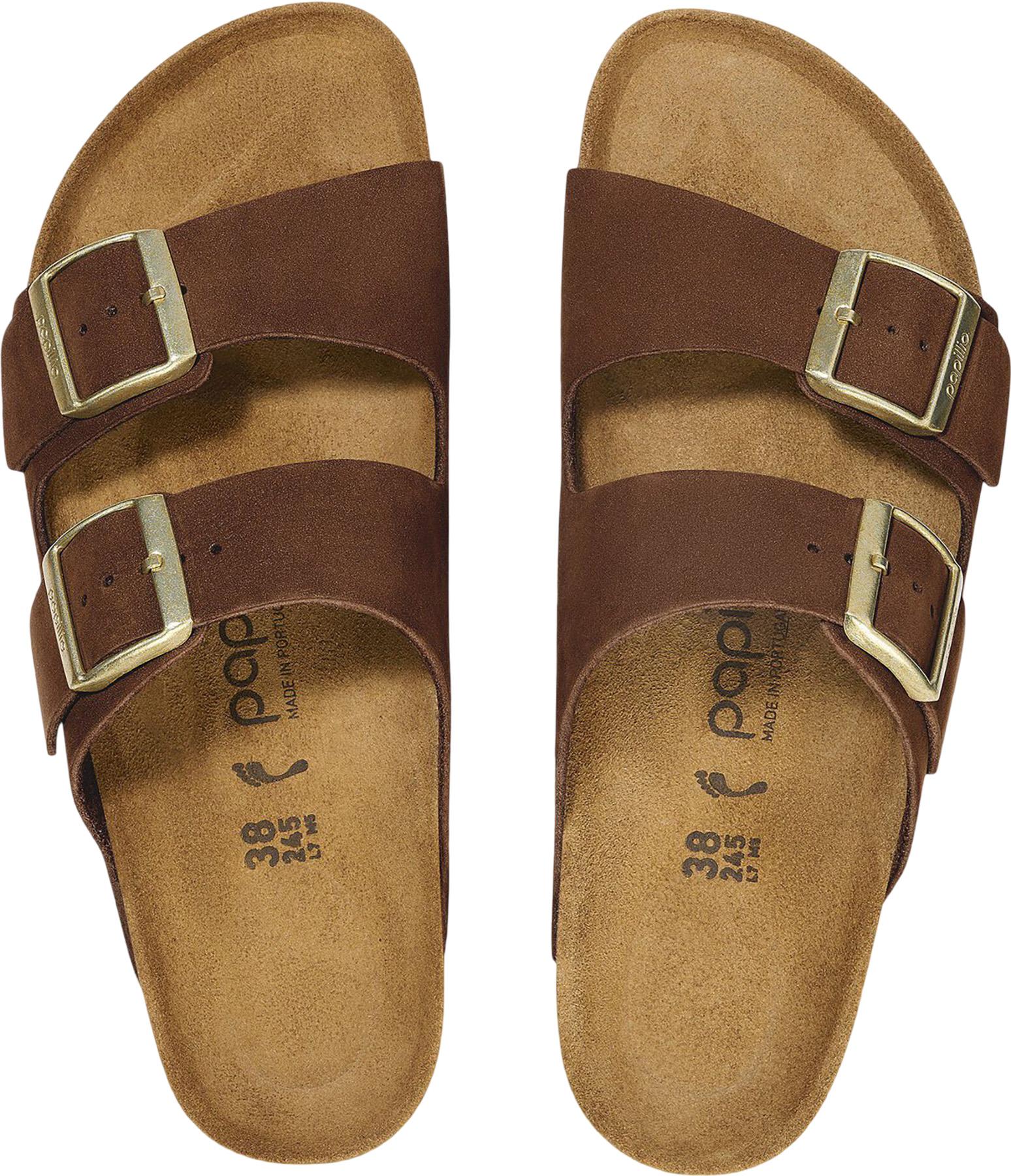 Product gallery image number 2 for product Arizona Flex Platform Nubuck Leather Sandals [Narrow] - Women's