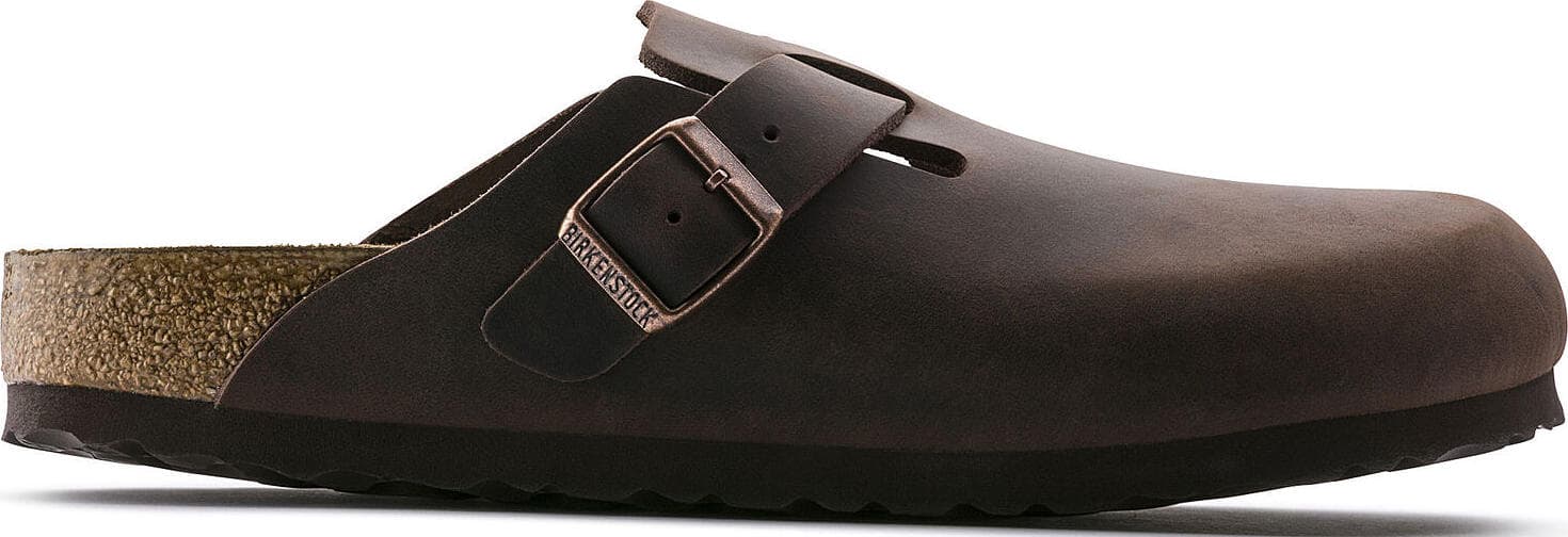 Product gallery image number 2 for product Boston Soft Footbed Oiled Leather Mules - Unisex