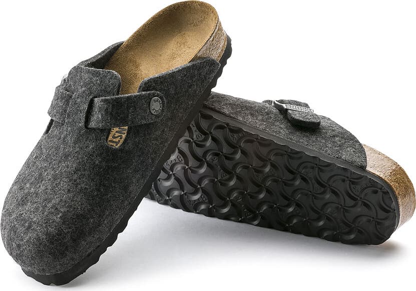 Product gallery image number 3 for product Boston Wool Felt Mules [Narrow] - Women's