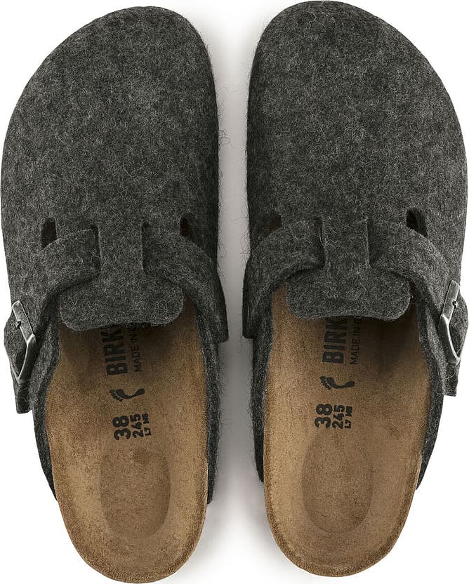 Product gallery image number 4 for product Boston Wool Felt Mules [Narrow] - Women's