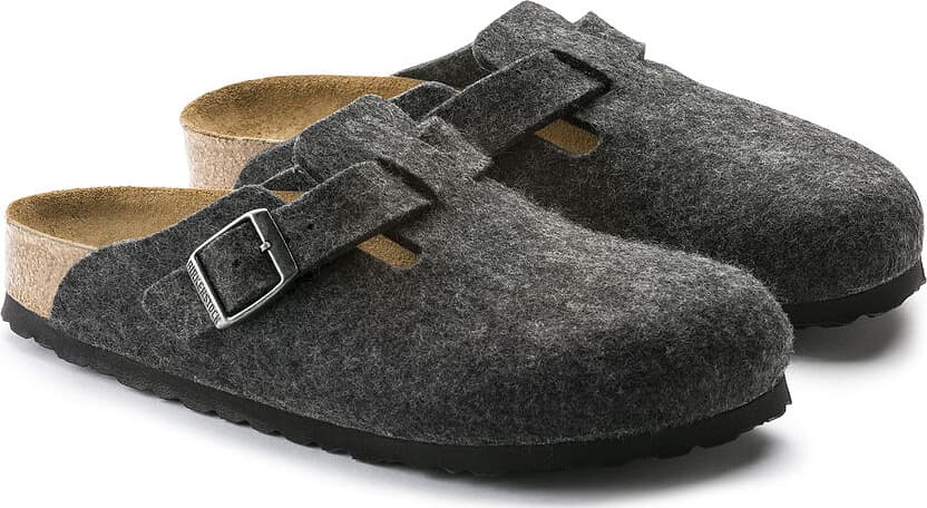 Product gallery image number 5 for product Boston Wool Felt Mules [Narrow] - Women's