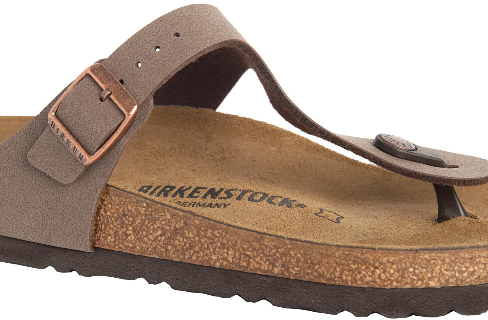 Product gallery image number 4 for product Gizeh Birko-Flor Nubuck Sandals [Narrow] - Women's
