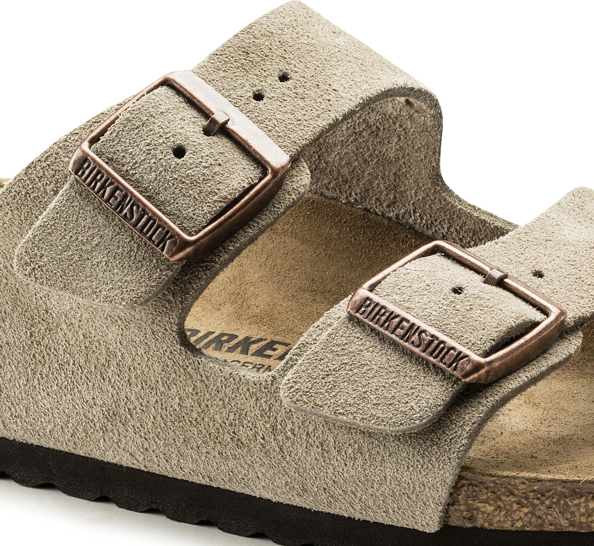 Product gallery image number 4 for product Arizona Suede Leather Sandals - Unisex