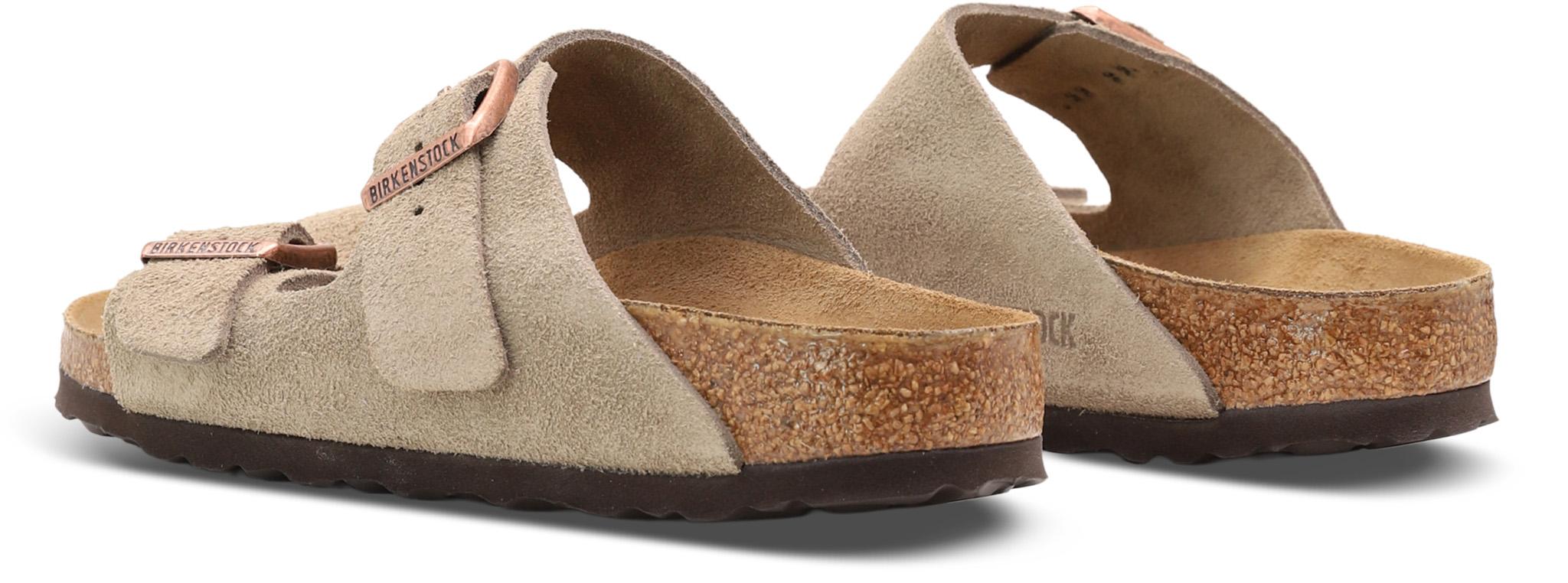 Product gallery image number 4 for product Arizona Suede Leather Sandals [Narrow] - Women's