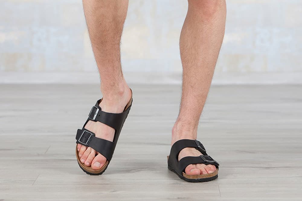 Product gallery image number 3 for product Arizona Natural Leather Sandals [Narrow] - Unisex