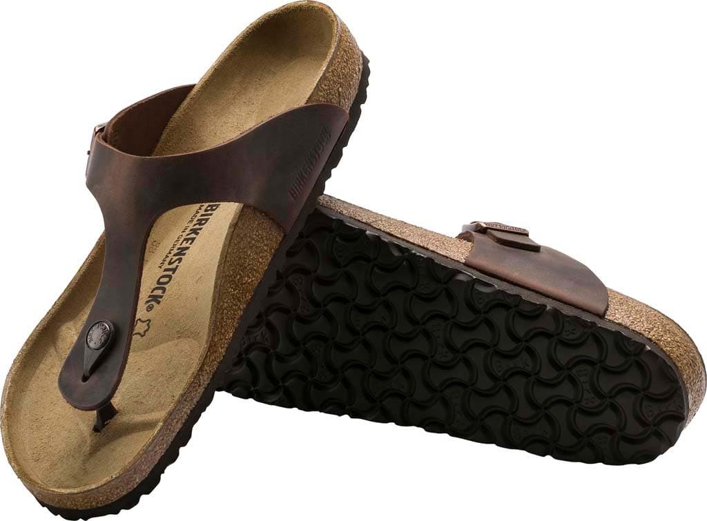 Product gallery image number 8 for product Gizeh Oiled Leather Sandals - Women's