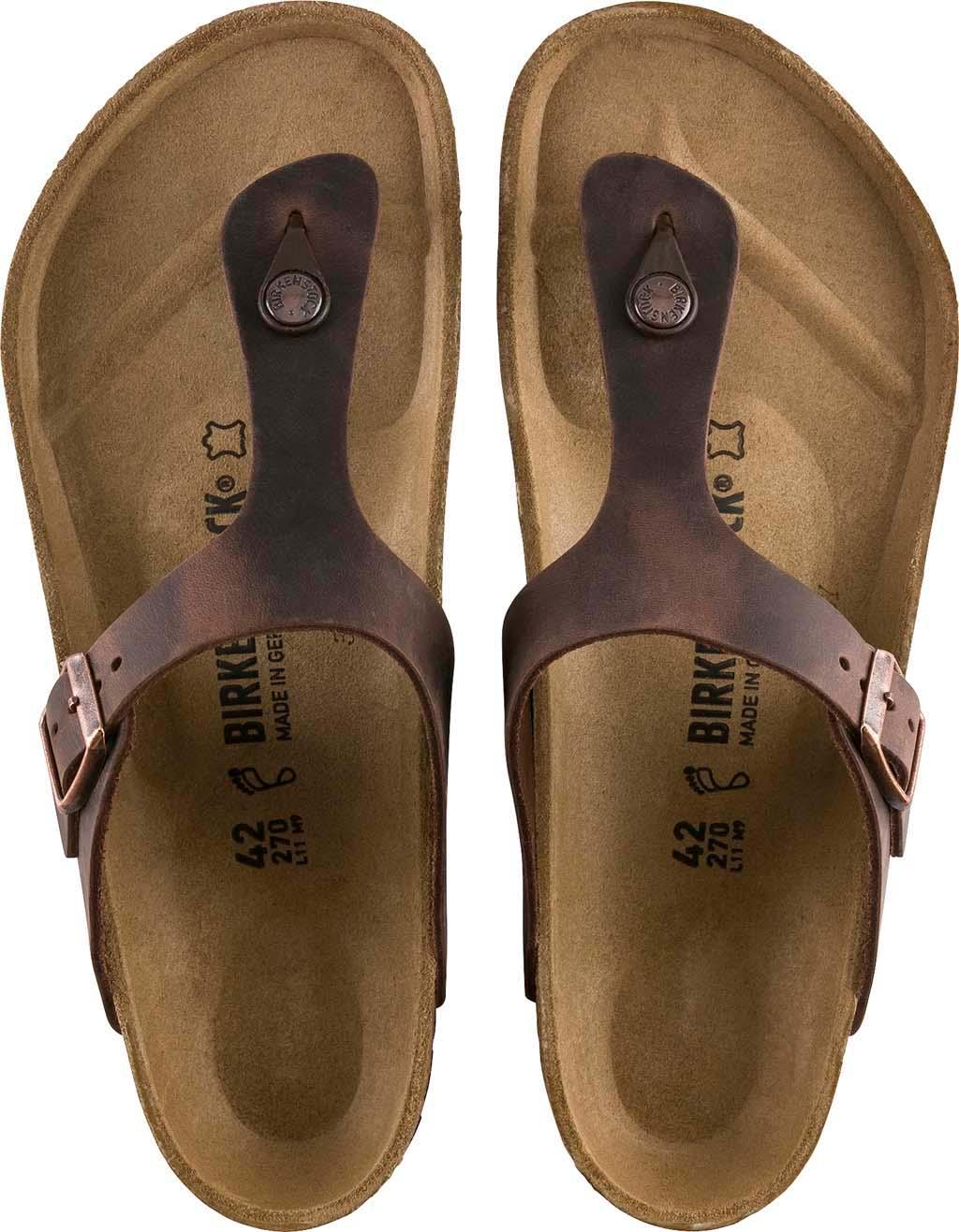 Product gallery image number 10 for product Gizeh Oiled Leather Sandals - Women's