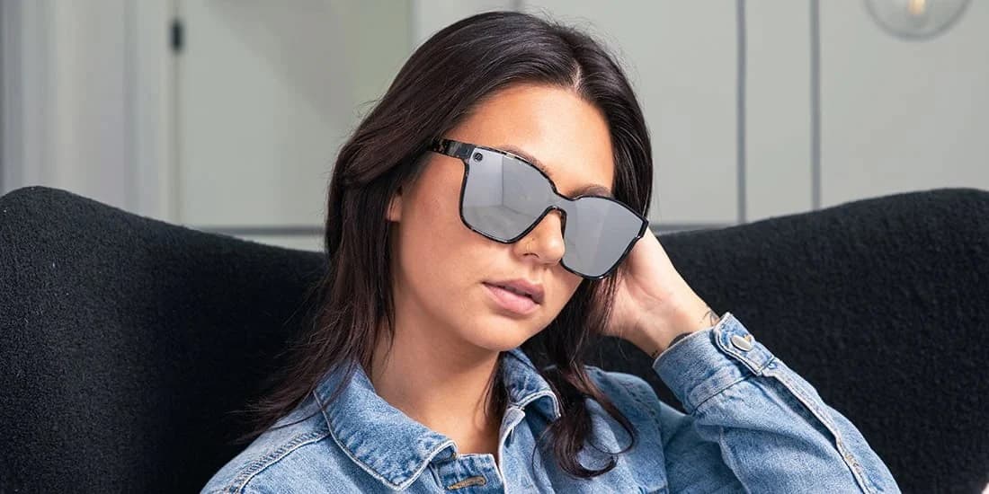 Product gallery image number 7 for product Buttertron Sterling Lady Sunglasses - Tortoise - Silver Polarized Lens - Women's