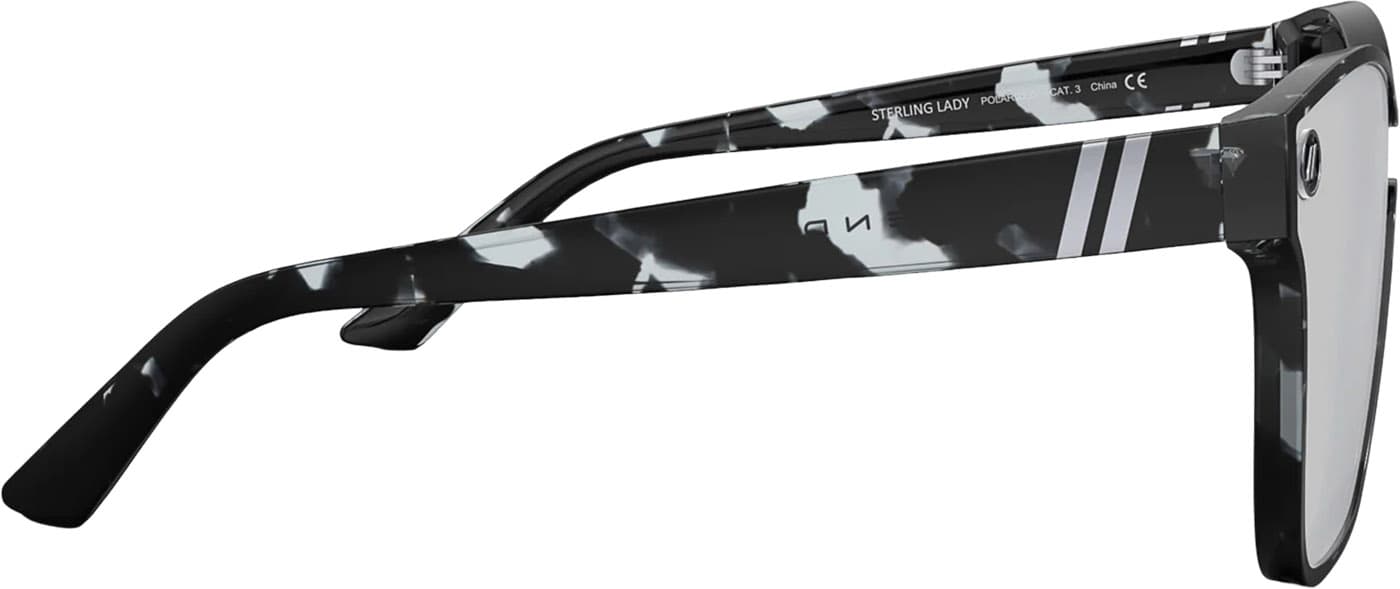 Product gallery image number 5 for product Buttertron Sterling Lady Sunglasses - Tortoise - Silver Polarized Lens - Women's