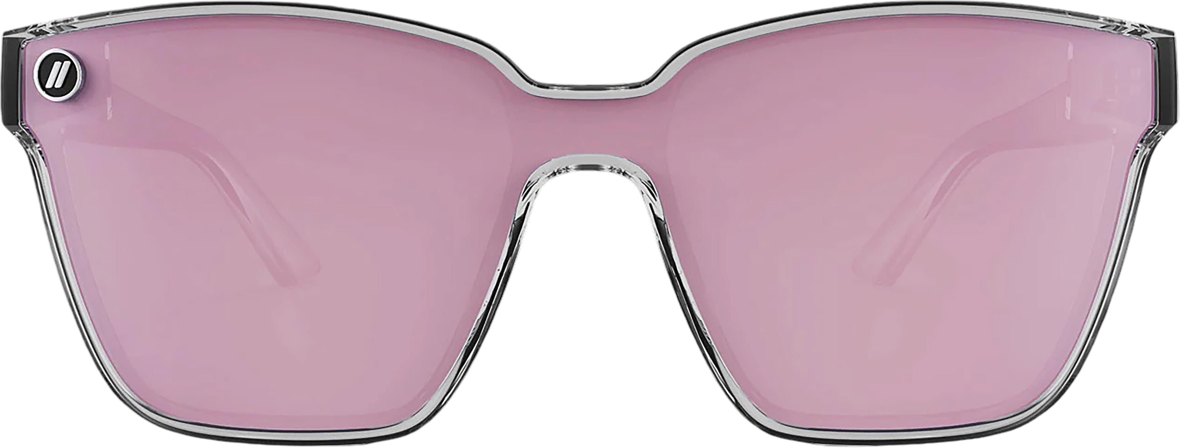 Product gallery image number 4 for product Lunettes de soleil Buttertron - Gloss Crystal Gray - Verres Polarized Rose Gold Mirror - Unisexe