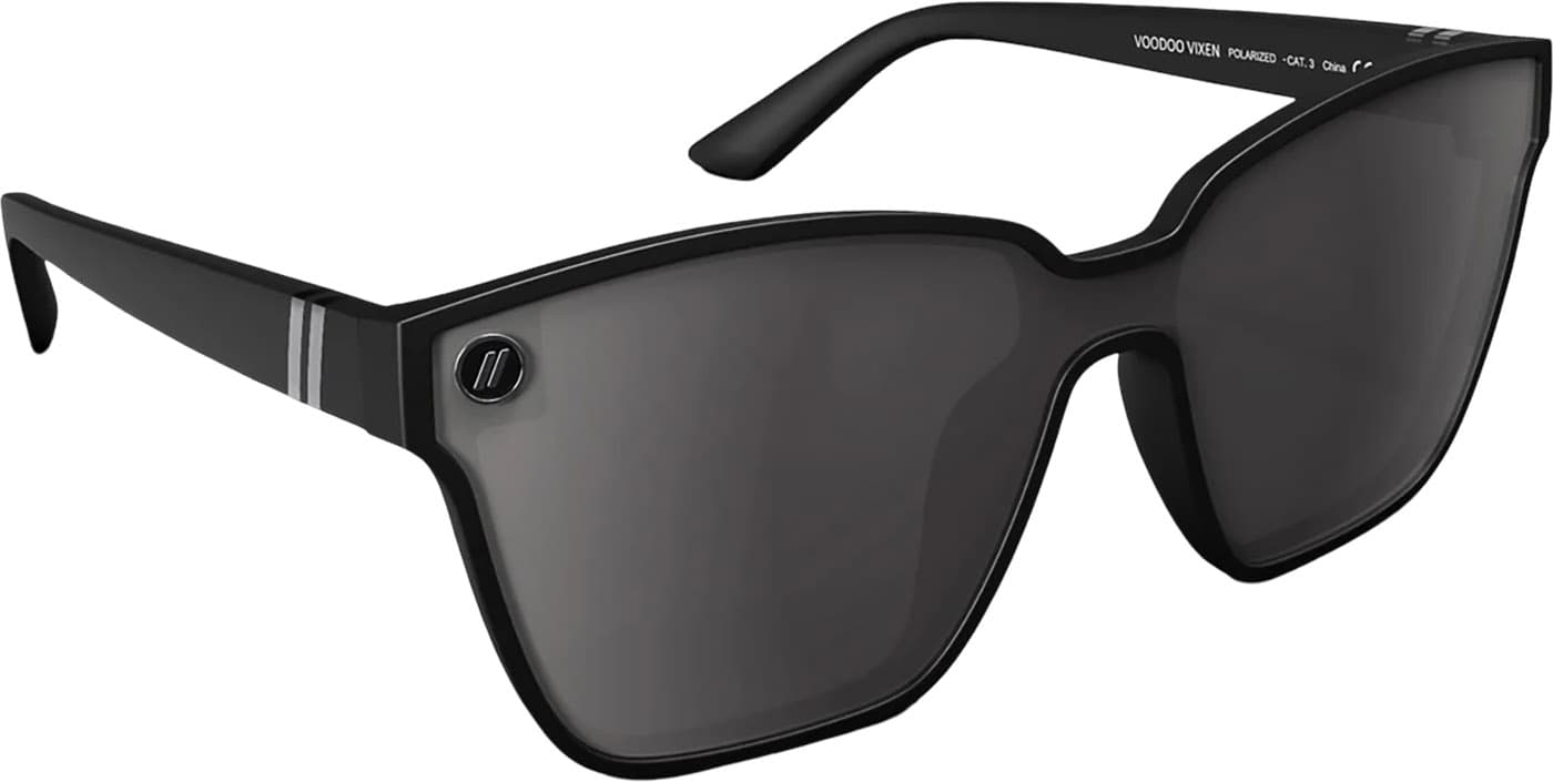 Product gallery image number 5 for product Buttertron Voodoo Vixen Sunglasses - Black - Smoke Polarized Lens - Women's