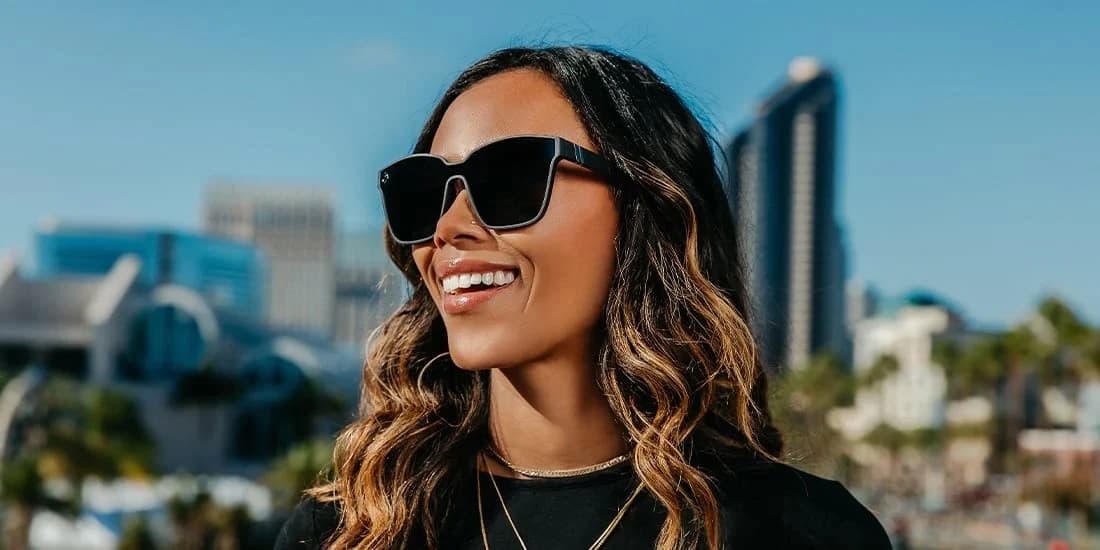 Product gallery image number 7 for product Buttertron Voodoo Vixen Sunglasses - Black - Smoke Polarized Lens - Women's