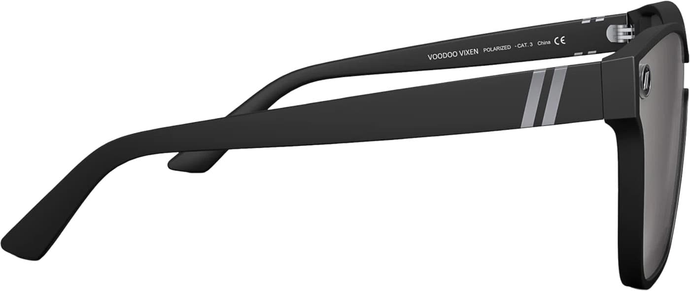 Product gallery image number 2 for product Buttertron Voodoo Vixen Sunglasses - Black - Smoke Polarized Lens - Women's