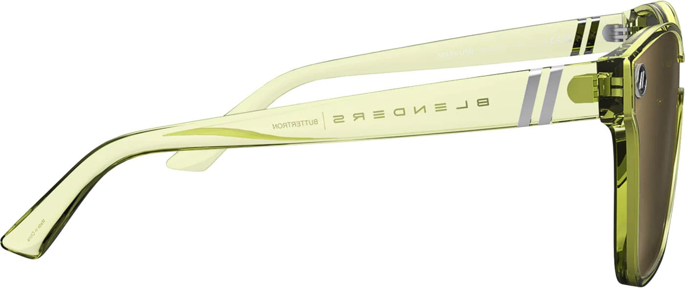 Product gallery image number 6 for product Buttertron Spark Lime Sunglasses - Unisex