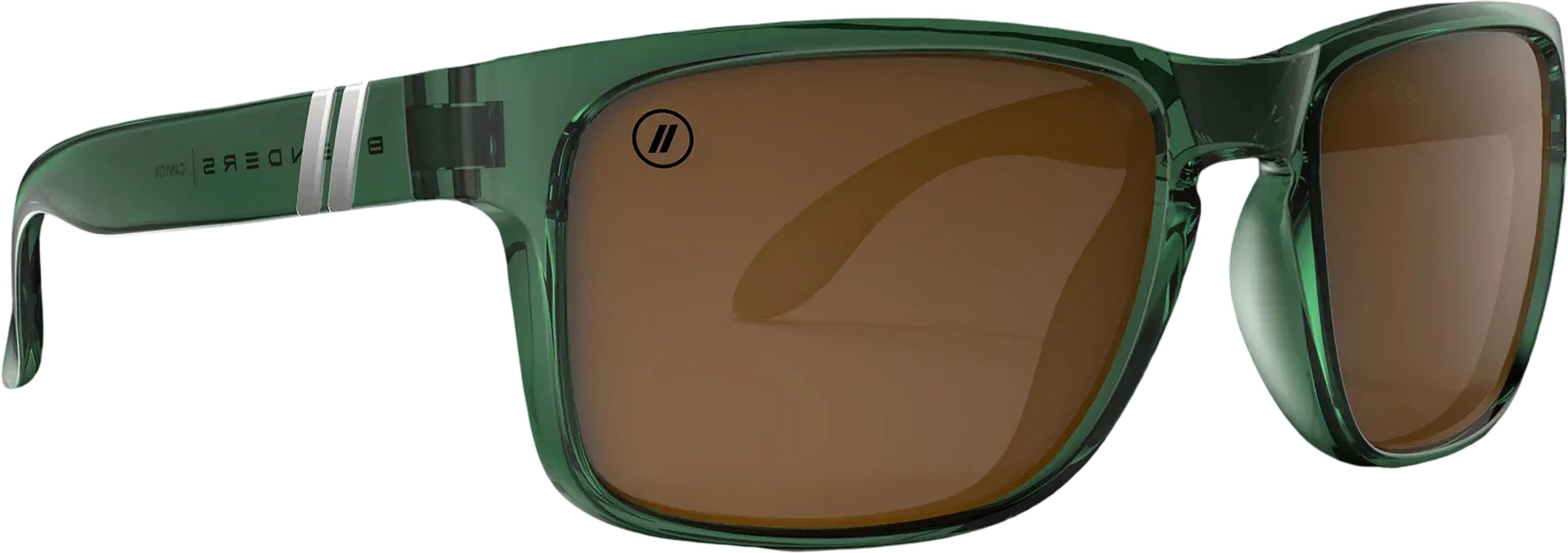 Product image for Lunettes de soleil Canyon - Gloss Crystal Green - Verres Polarized Amber - Homme
