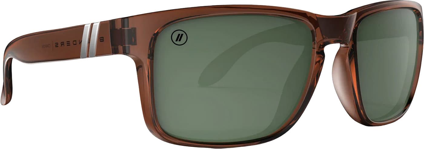 Product gallery image number 4 for product Canyon Coffee Sunglasses - Gloss Crystal Brown - G15 Polarized Lens - Men's
