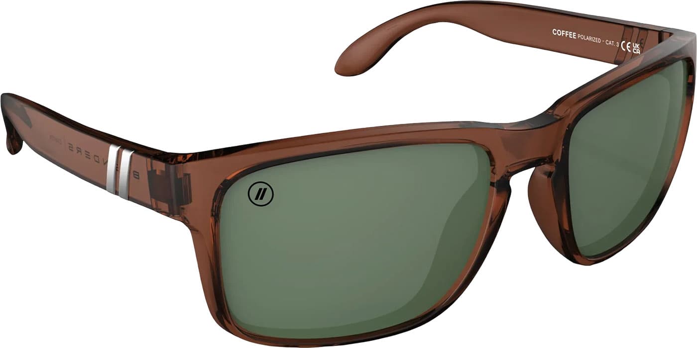 Product gallery image number 5 for product Canyon Coffee Sunglasses - Gloss Crystal Brown - G15 Polarized Lens - Men's