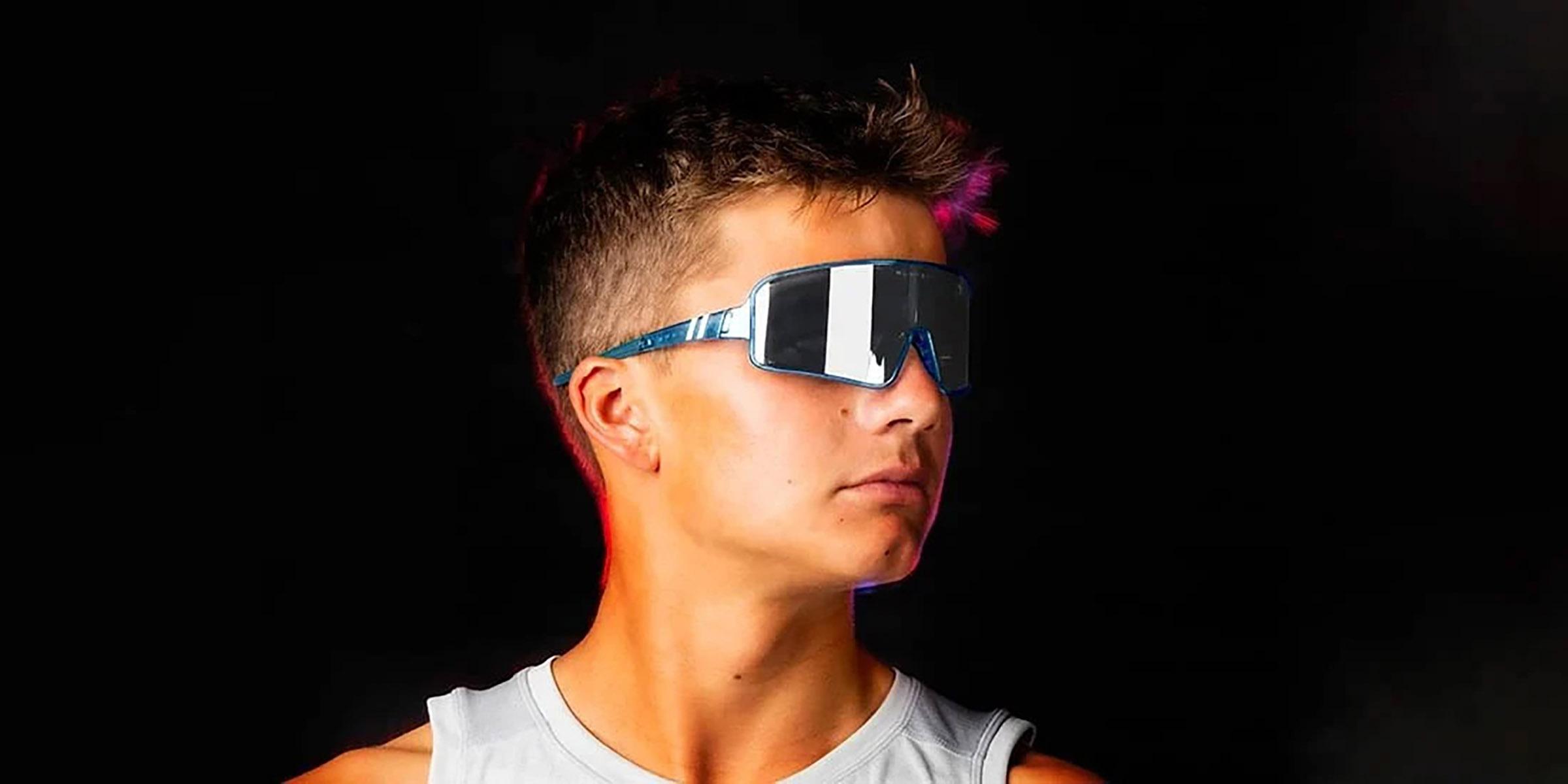 Product gallery image number 6 for product Eclipse Deep Blue Sunglasses - Unisex
