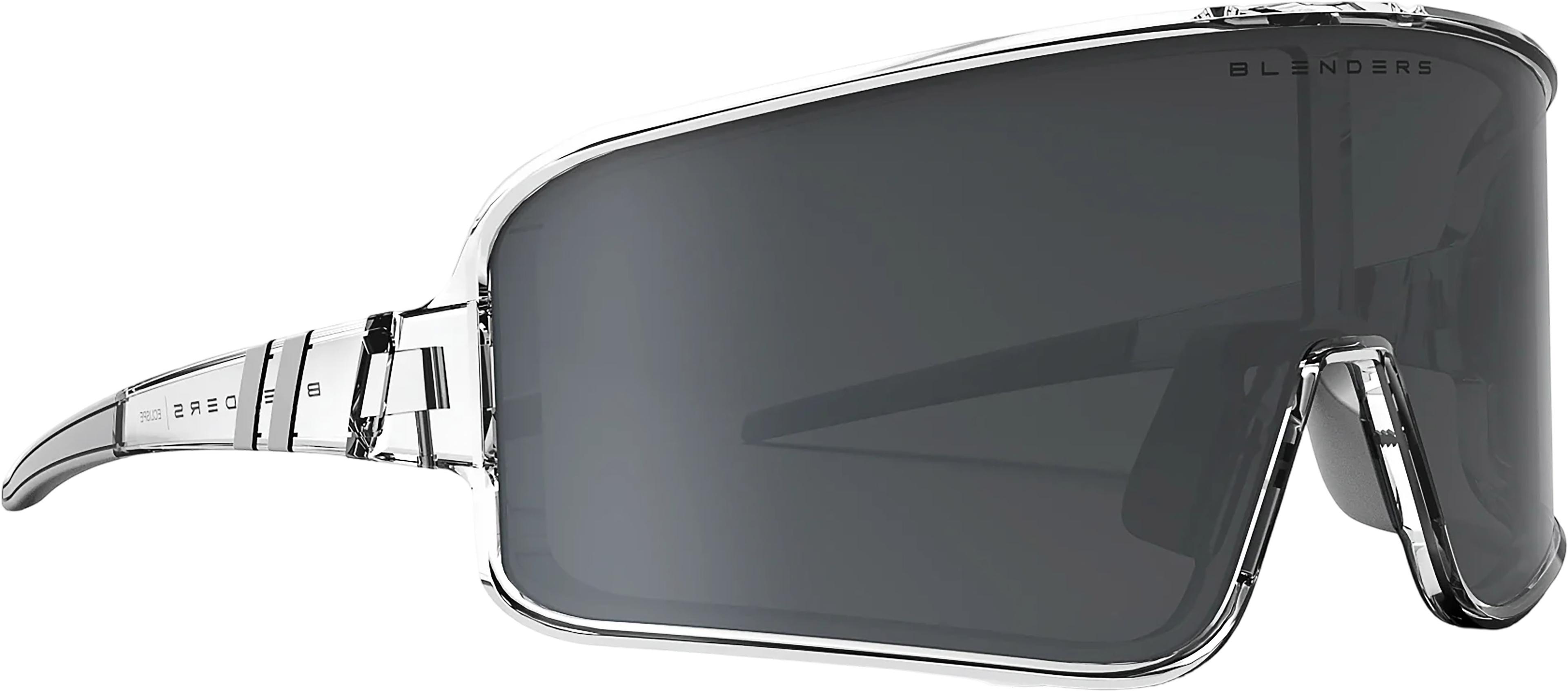 Numéro de l'image de la galerie de produits 5 pour le produit Lunettes de soleil Eclipse Deep Blue - Gloss Crystal Blue - Verres Smoke Mirror Polarized - Unisexe