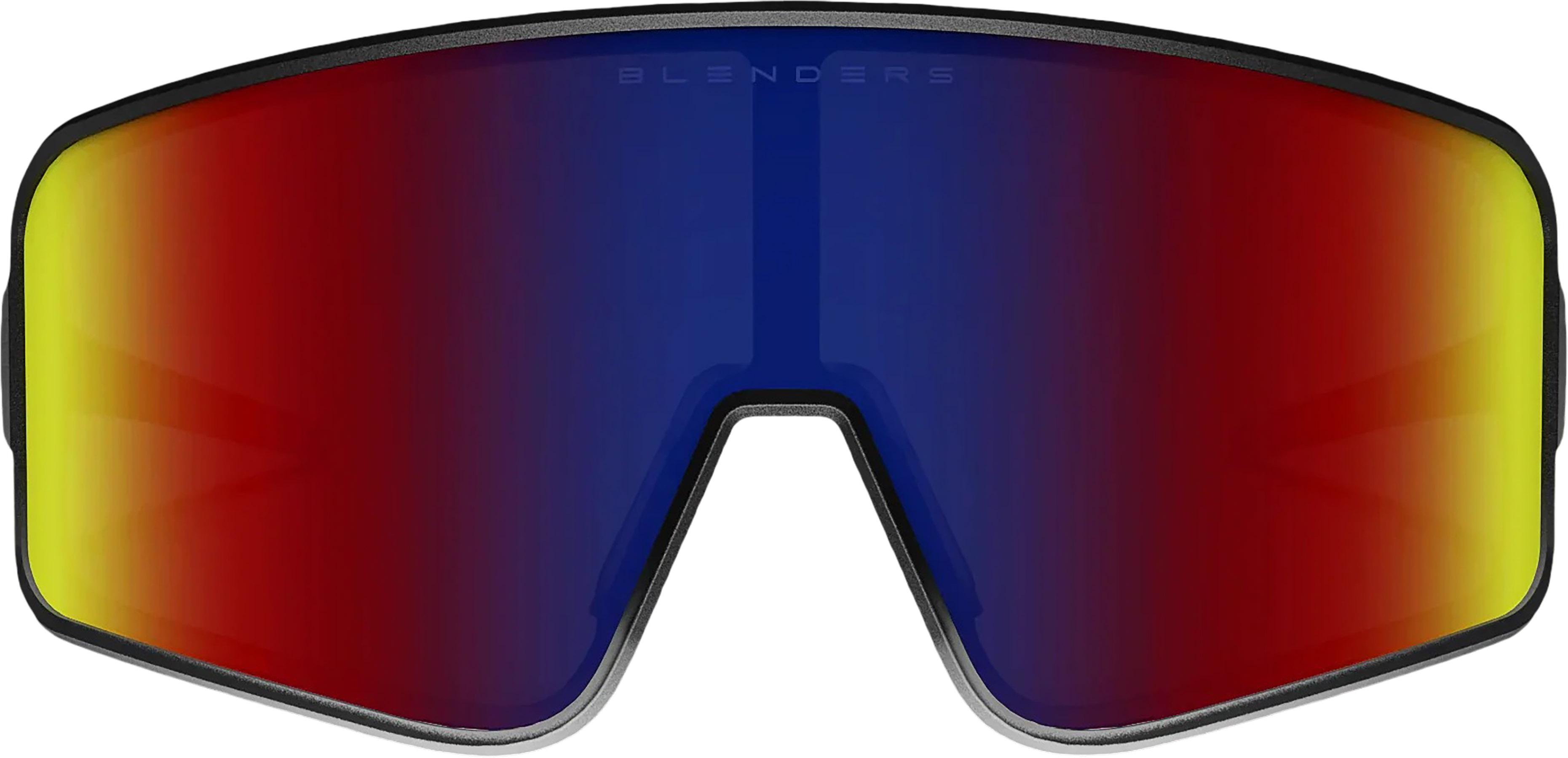 Product gallery image number 4 for product Lunettes de soleil Eclipse Phantom Boss - Black - Verres polarisées Blue Rainbow - Unisexe