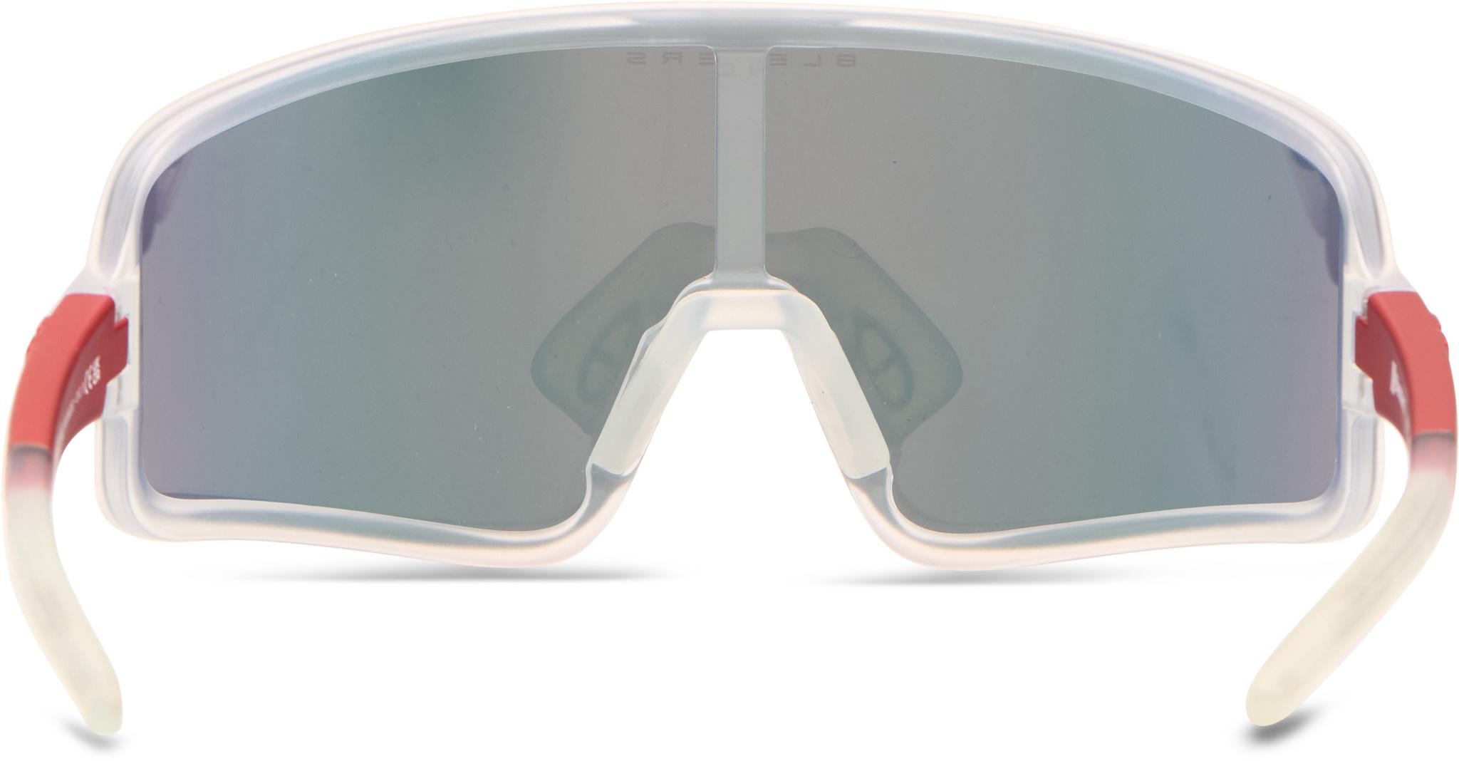Product gallery image number 3 for product Eclipse Inferno Sunglasses - Gloss Crystal Red - Crimson Polarized Lens - Unisex