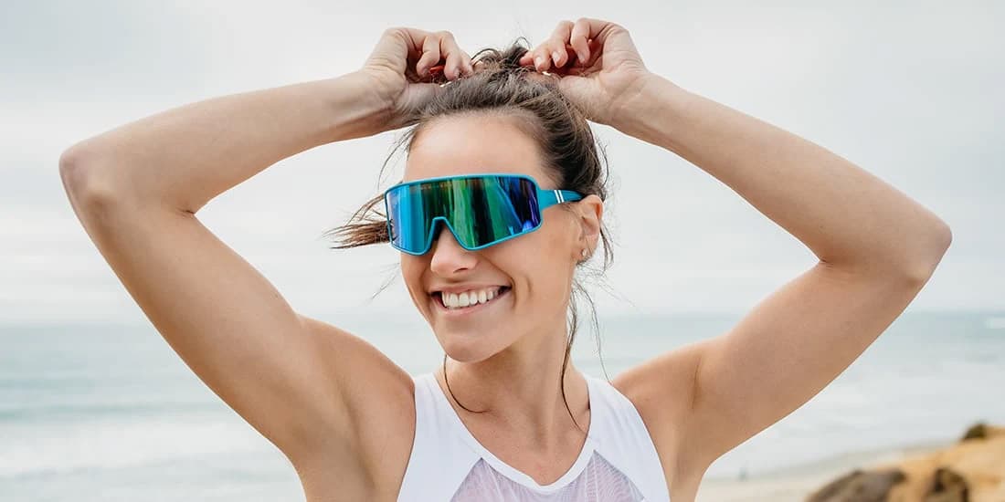Product gallery image number 2 for product Eclipse Rainwalker Sunglasses - Blue - Blue Polarized Lens - Unisex