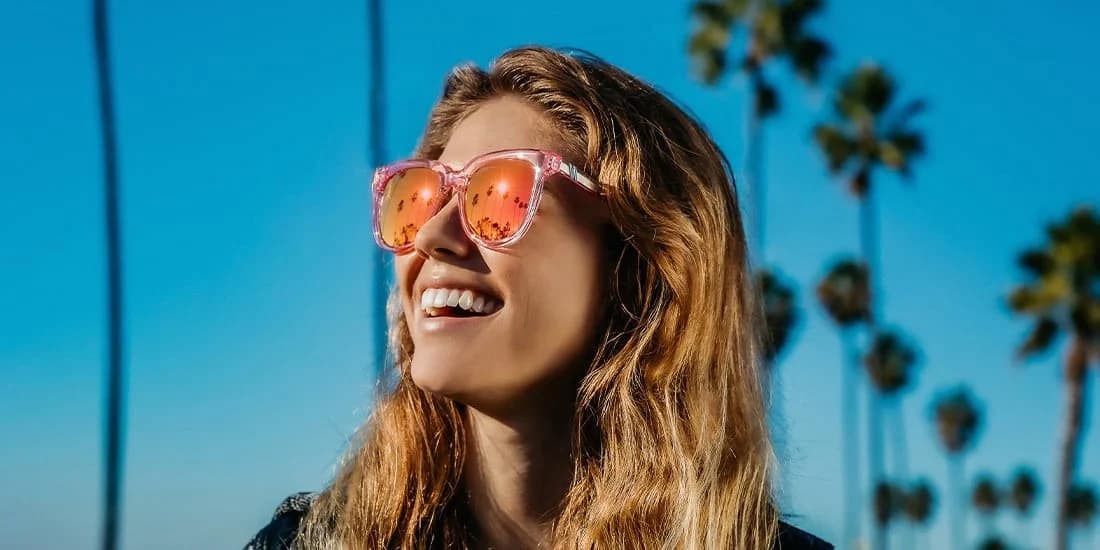 Product gallery image number 2 for product Grove Neon Queen Sunglasses - Women's