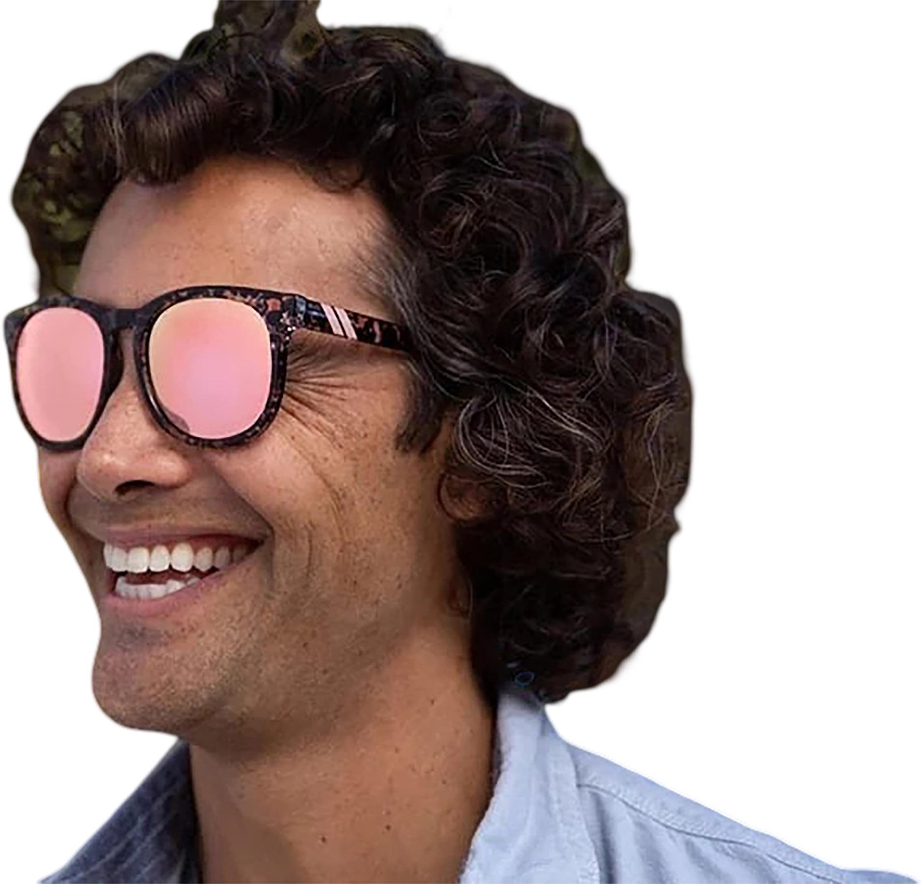 Product gallery image number 7 for product Lunettes de soleil H Series Mamba Queen - Pink Tortoise - Verres polarisées Pink - Unisexe
