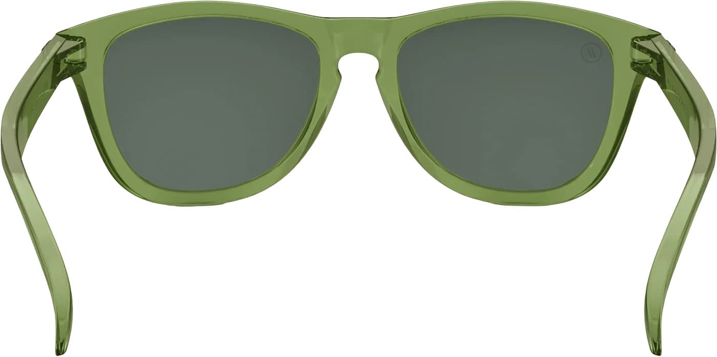 Product gallery image number 4 for product L Series Pine Sunglasses - Gloss Crystal Green - G15 Polarized Lens - Unisex