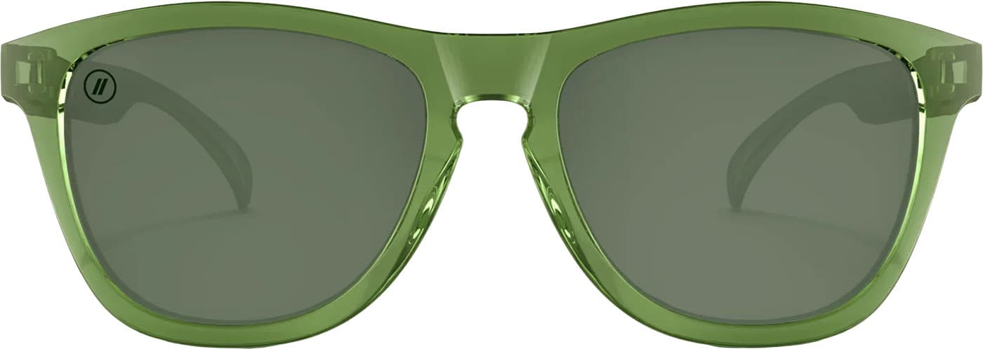 Product image for L Series Pine Sunglasses - Gloss Crystal Green - G15 Polarized Lens - Unisex
