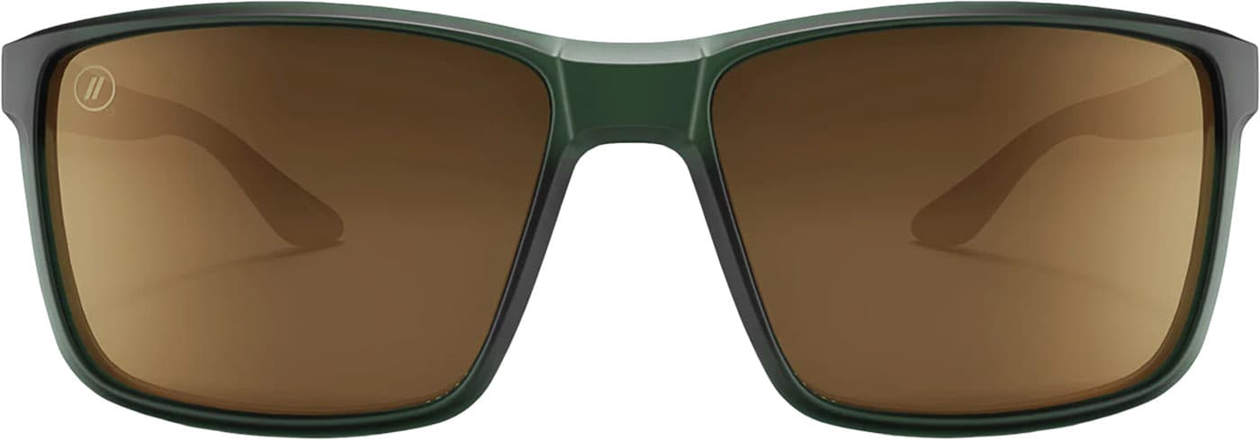 Product image for Mesa Pine Sunglasses - Matte Green - Amber Polarized Lens - Unisex