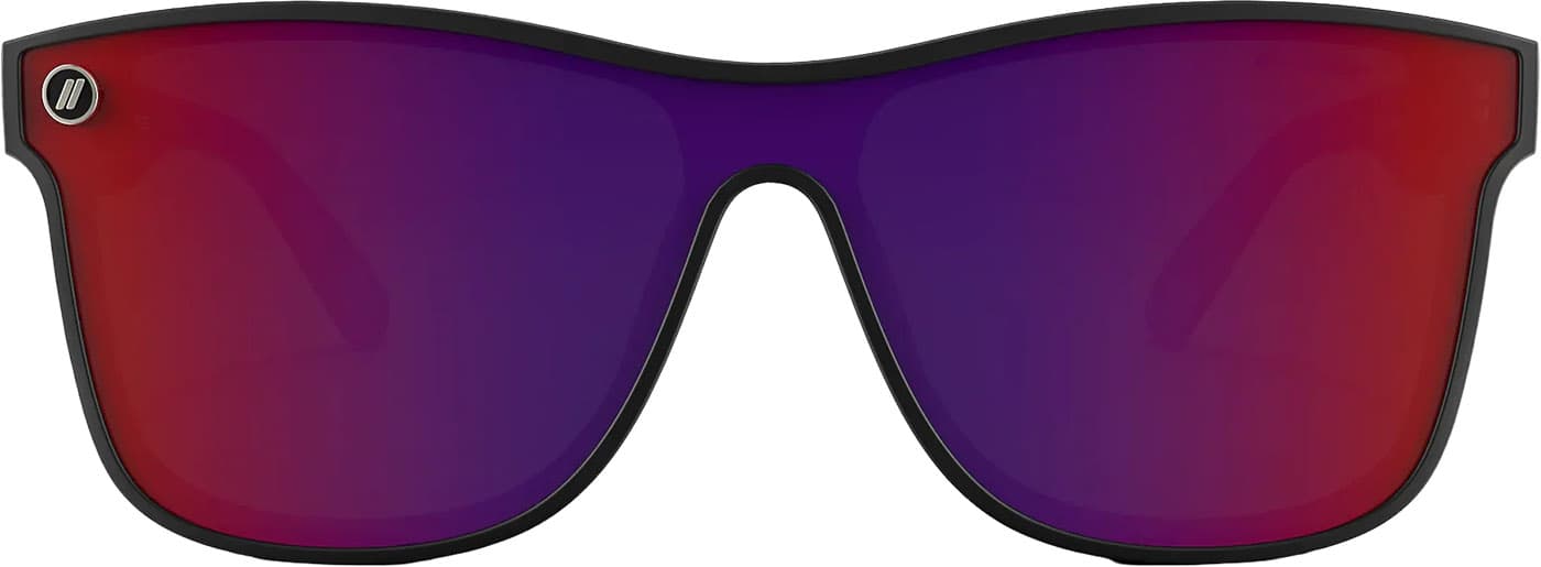 Product image for Millenia X2 Crimson Night Sunglasses - Black - Red Polarized Lens - Unisex