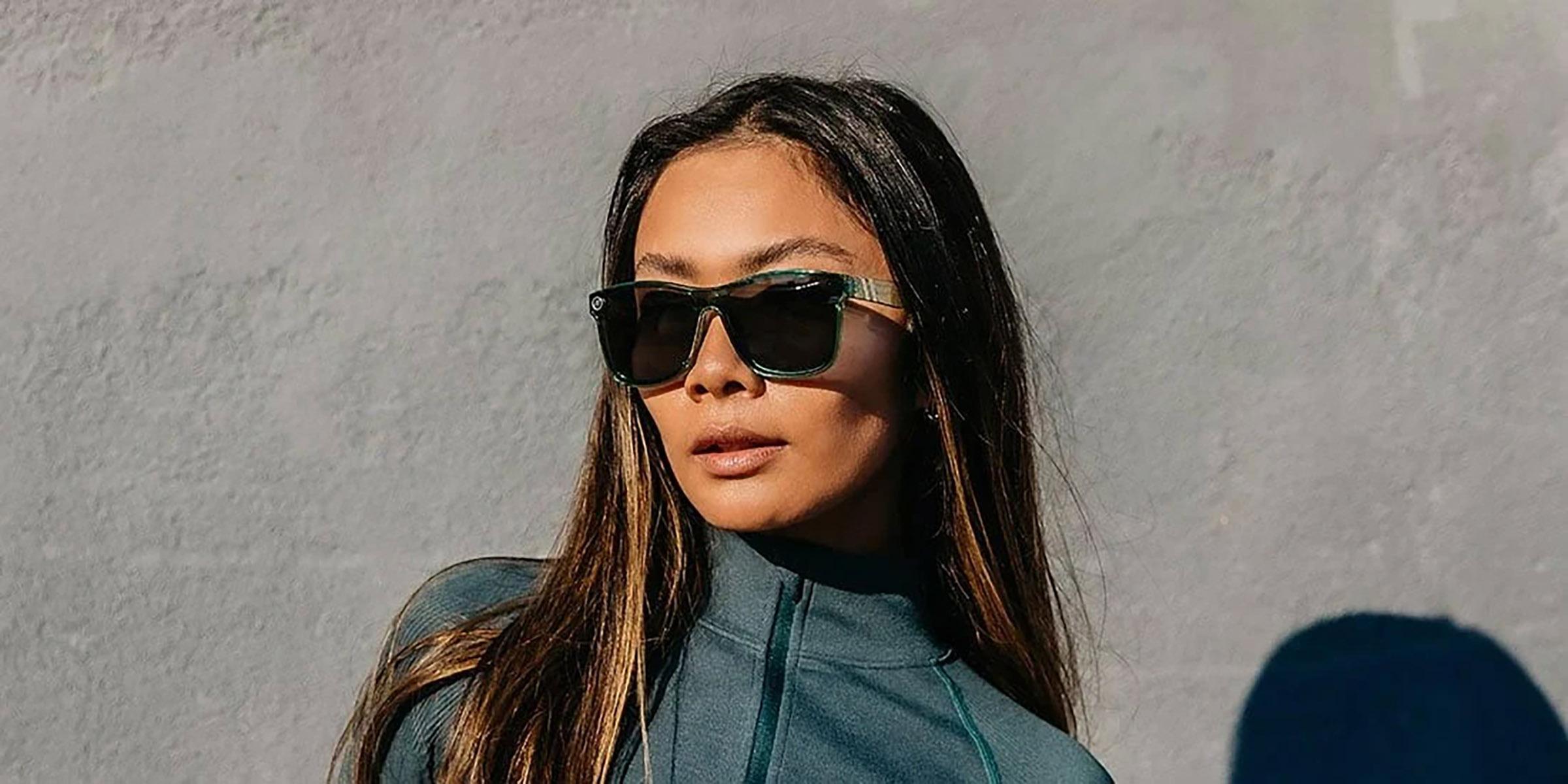 Numéro de l'image de la galerie de produits 7 pour le produit Lunettes de soleil Millenia X2 Sage Cage - Gloss Crystal Sage - Verres Smoke Polarized - Unisexe