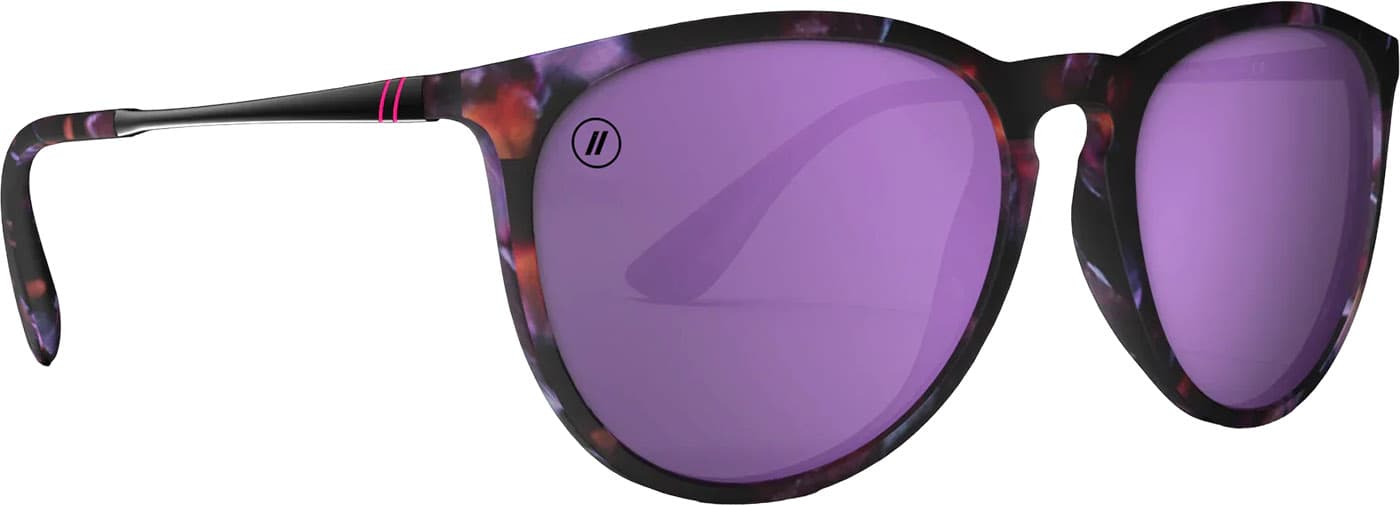 Product gallery image number 6 for product North Park Rosemary Beach Sunglasses - Purple Tortoise - Violet Polarized Lens - Women's