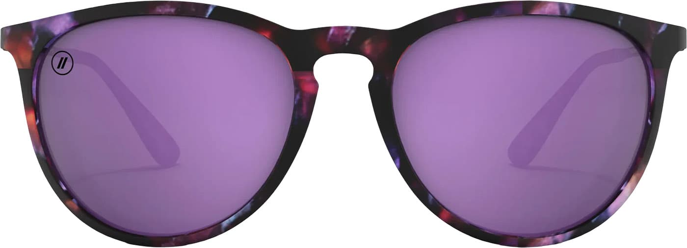 Product image for North Park Rosemary Beach Sunglasses - Purple Tortoise - Violet Polarized Lens - Women's