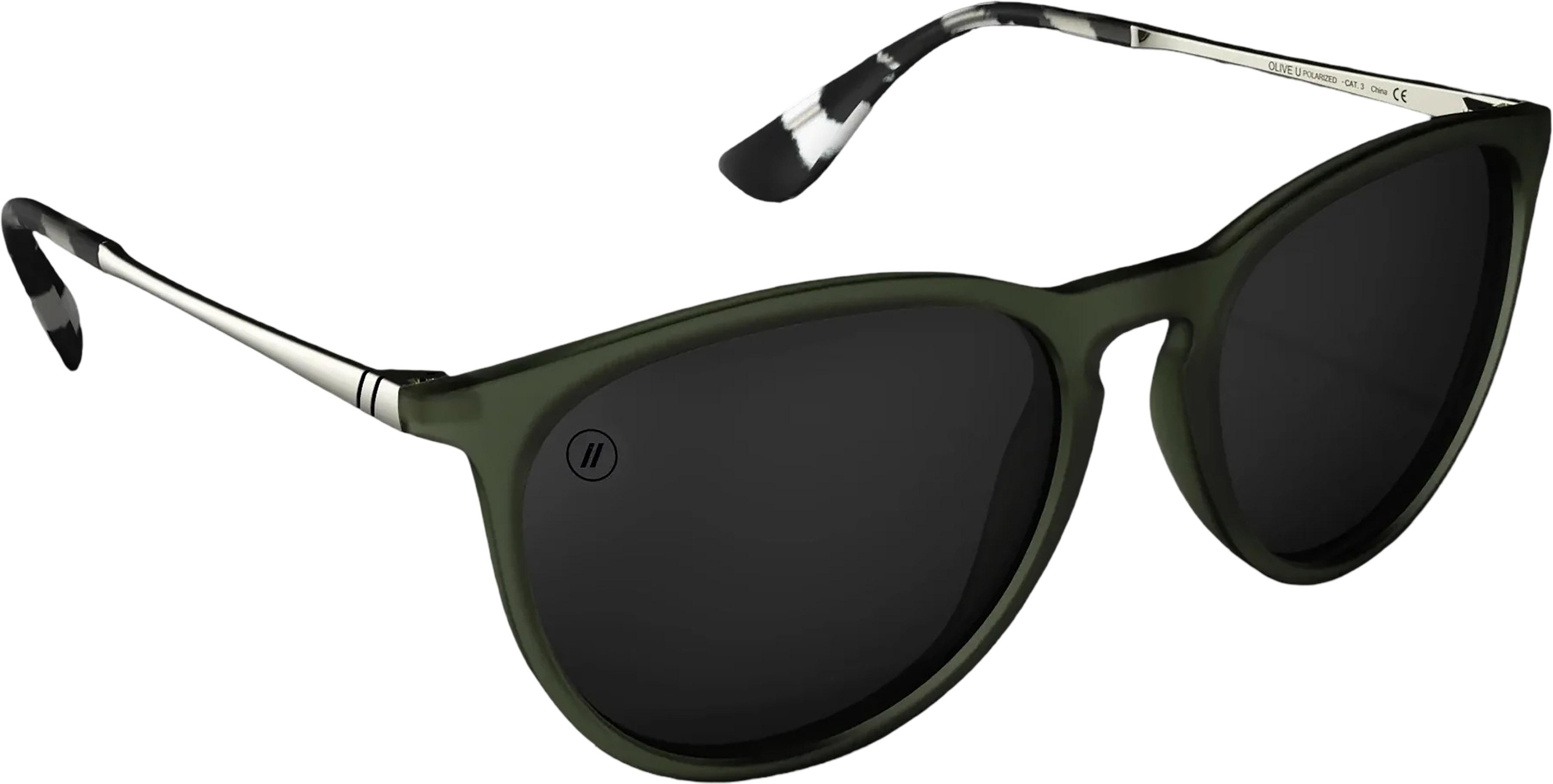 Product gallery image number 5 for product Lunettes de soleil North Park Olive U - Olive - Verres polarisées Grey - Unisexe