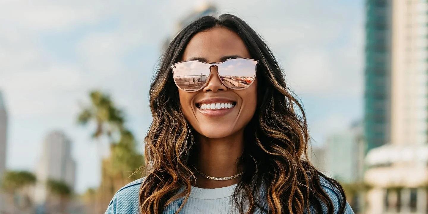 Product gallery image number 7 for product North Park X2 Tiger Lisa Sunglasses - Tortoise - Champagne Polarized Lens - Unisex