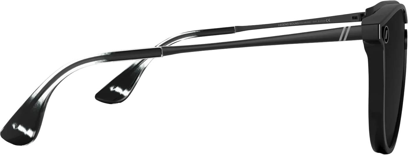 Product gallery image number 8 for product North Park X2 Legend Bound Sunglasses - Black - Grey Polarized Lens - Unisex