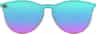 Colour: Nora Rad - Clear - Blue Rainbow Polarized