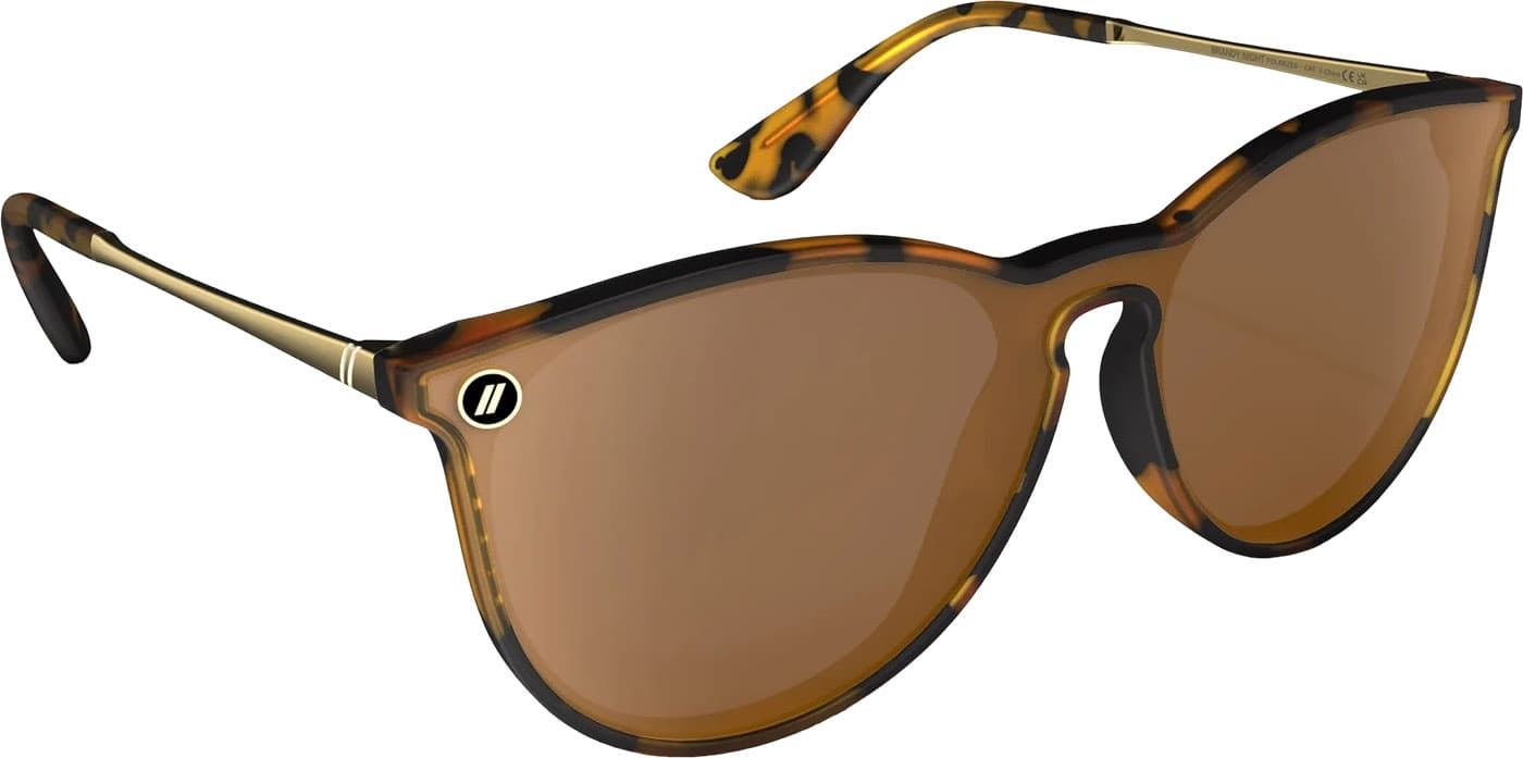 Product gallery image number 8 for product North Park X2 Brandy Night Sunglasses - Brown Tortoise - Yellow Polarized Lens - Unisex