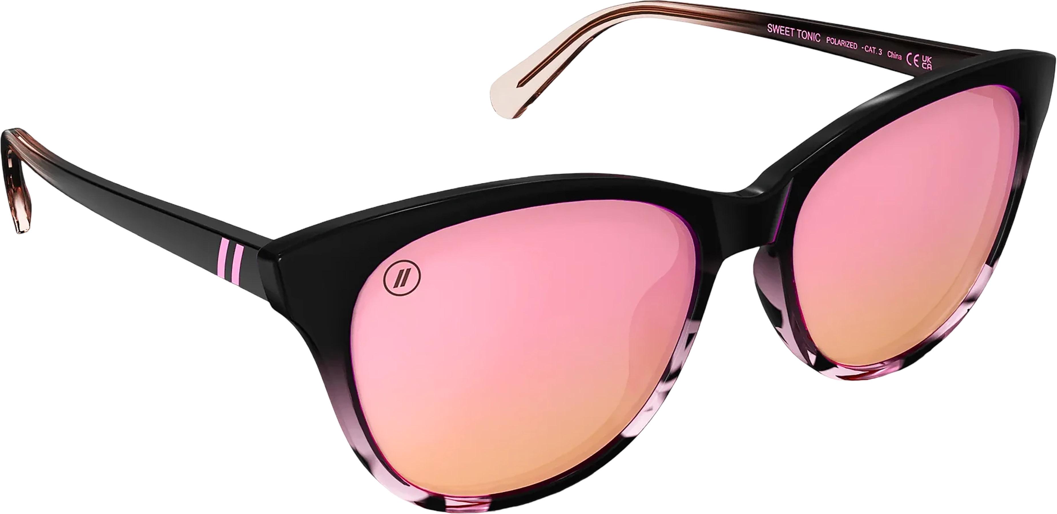 Numéro de l'image de la galerie de produits 4 pour le produit Lunettes de soleil Palmy Sweet Tonic - Black - Verres Pink Polarized - Femme