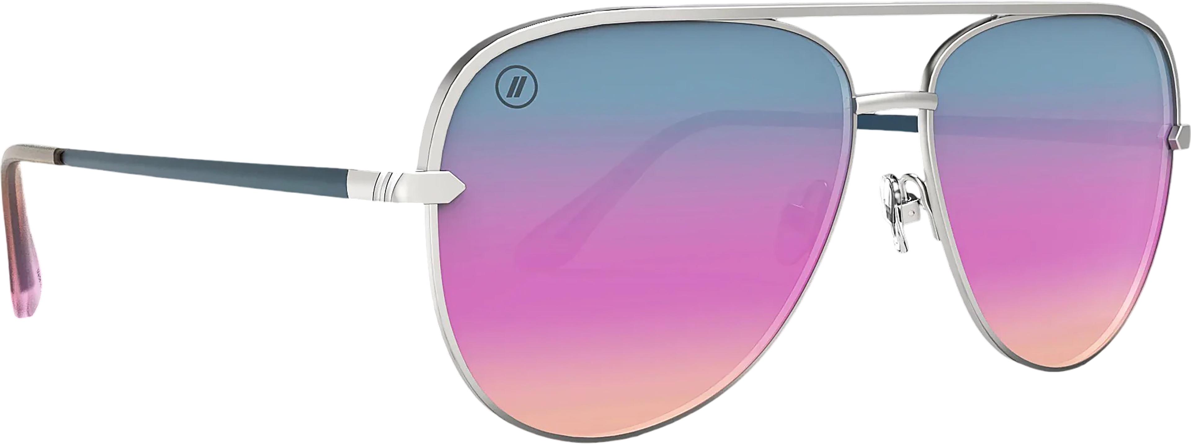 Product image for Lunettes de soleil Shadow Zero Gravity - Silver - Verres polarisées Rainbow Lavender - Unisexe