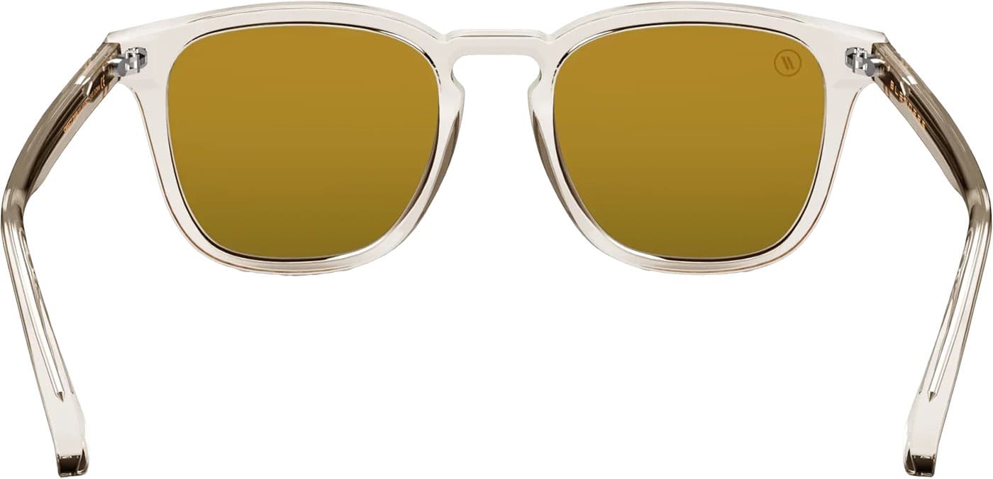 Product gallery image number 6 for product Sydney Sweet Diva Sunglasses - Clear - Pink Polarized Lens - Unisex