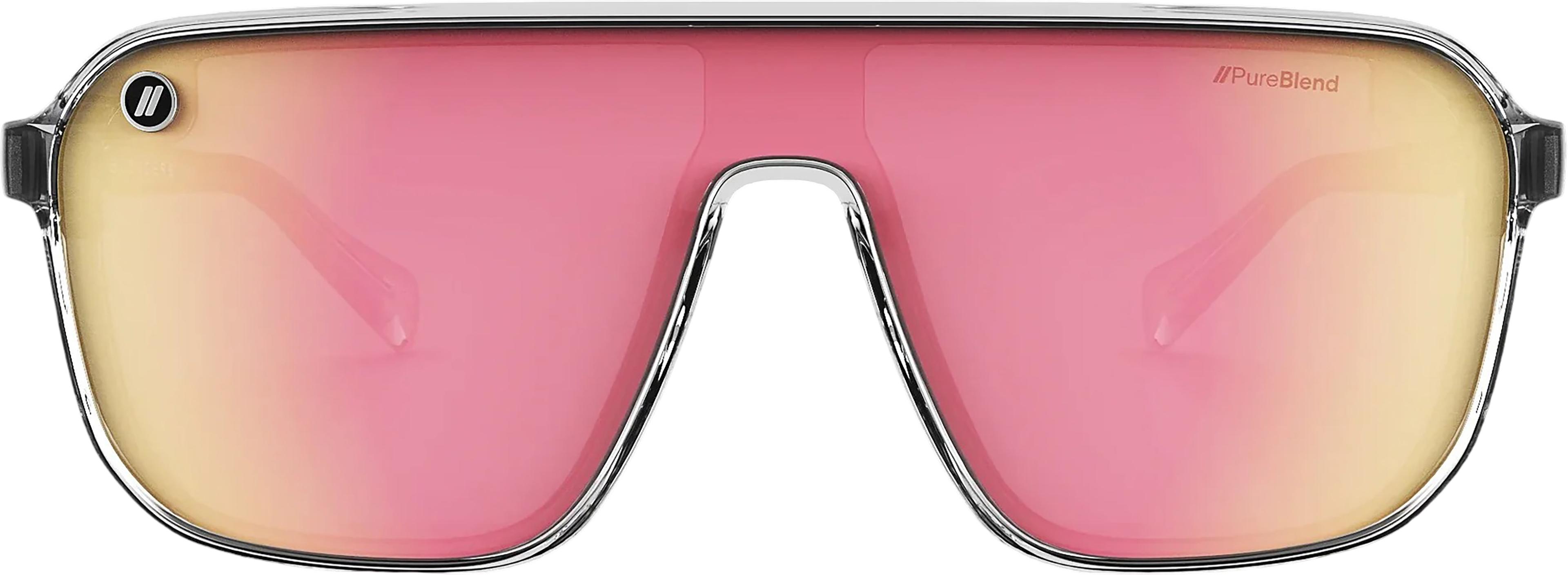 Product gallery image number 4 for product Lunettes de soleil Meister X2 Fog - Gloss Crystal Grey - Verres polarisées Pink PC - Unisexe