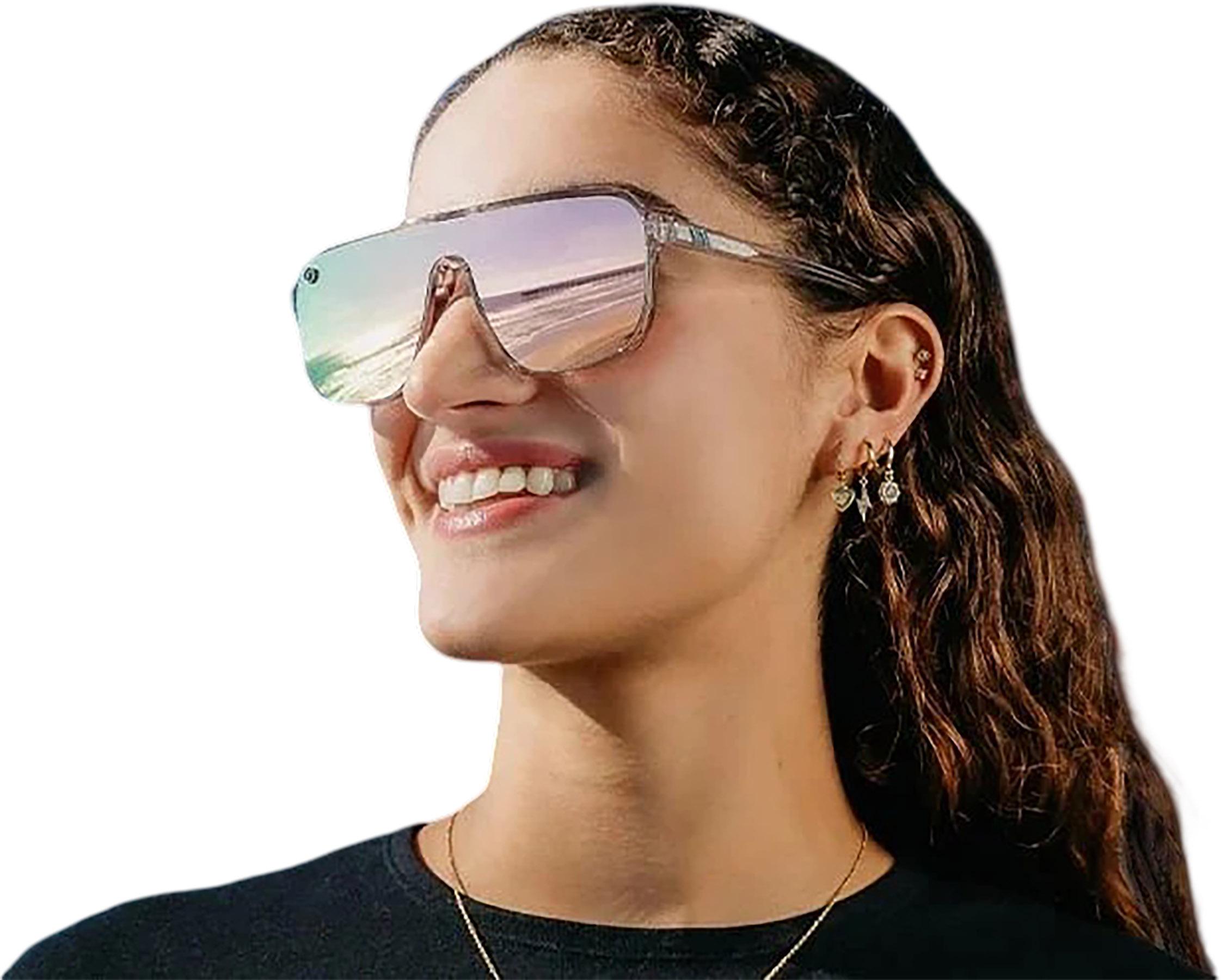 Product gallery image number 6 for product Lunettes de soleil Meister X2 Fog - Gloss Crystal Grey - Verres polarisées Pink PC - Unisexe