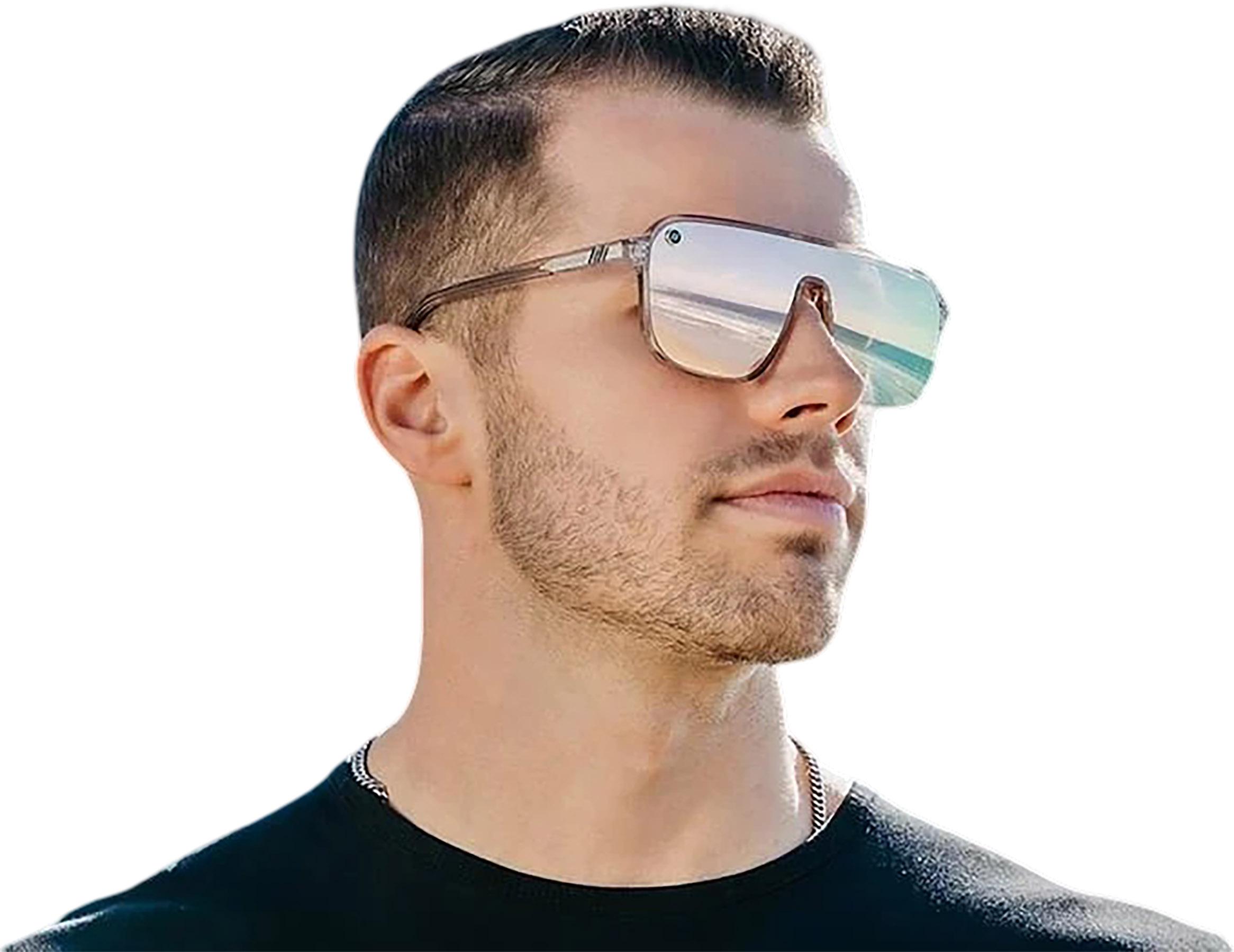 Product gallery image number 7 for product Lunettes de soleil Meister X2 Fog - Gloss Crystal Grey - Verres polarisées Pink PC - Unisexe