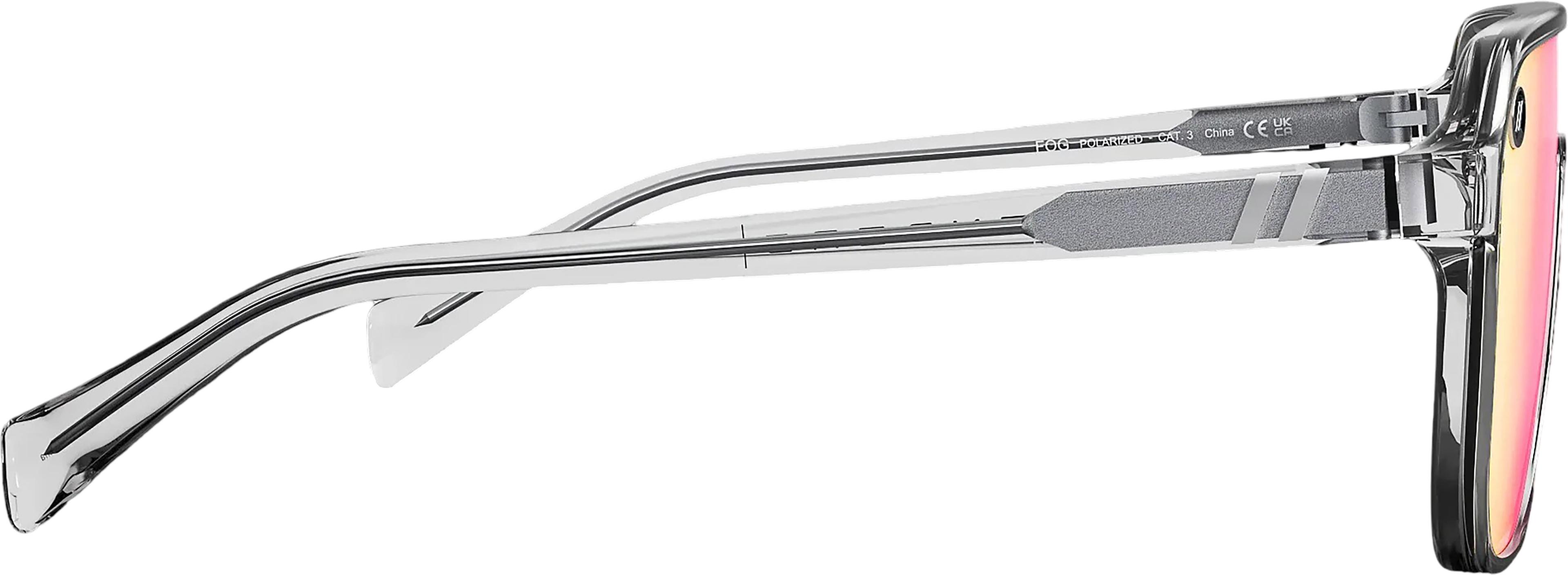 Product gallery image number 8 for product Lunettes de soleil Meister X2 Fog - Gloss Crystal Grey - Verres polarisées Pink PC - Unisexe