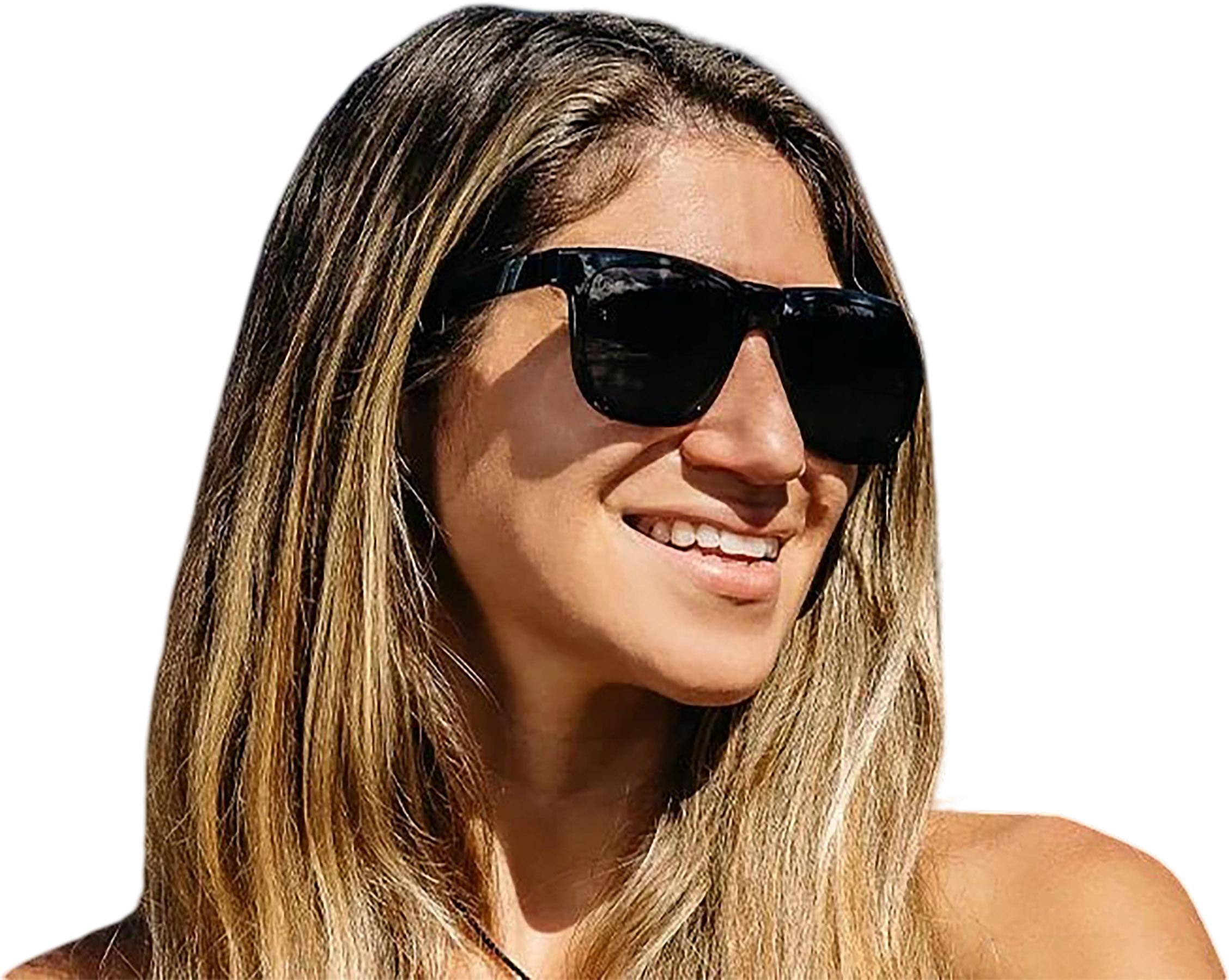 Product gallery image number 4 for product Lunettes de soleil Sender - Gloss Black - Verres PureBlend Smoke Black - Unisexe