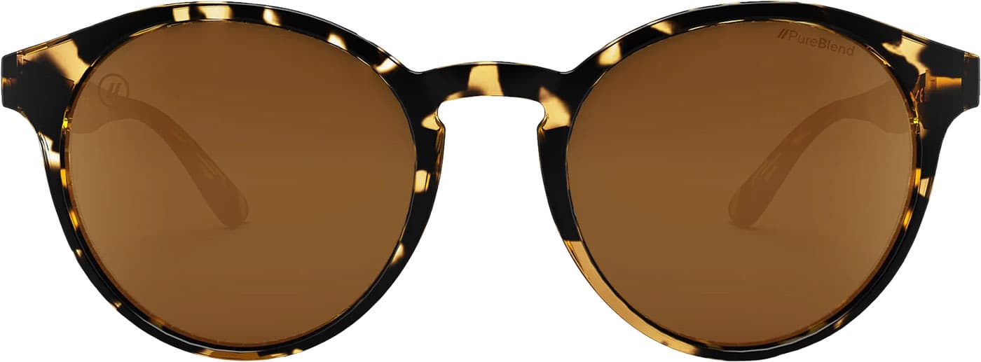 Product image for Coastal X2 Tort Sunglasses - Gloss Tortoise - Amber PC Polarized Lens - Unisex